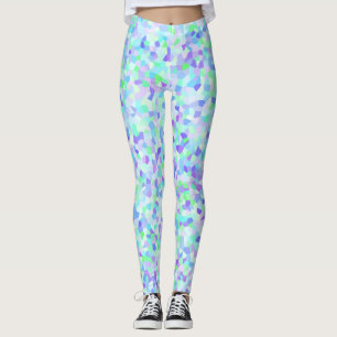 Farbiger Maximalistischer Groovy Boho Abstrakter S Leggings
