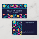 Farbiger mexicanischer Bildschirmschoner Visitenkarte (Vorne/Hinten)