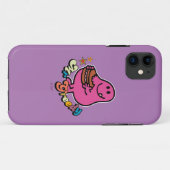 Farbiger Mr. Greedy beim Essen Case-Mate iPhone Hülle (Rückseite (Horizontal))
