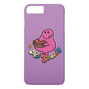 Farbiger Mr. Greedy beim Essen Case-Mate iPhone Hülle