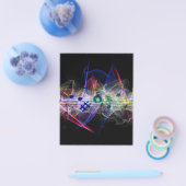 Farbiger Musikstil Flyer (Einzeln)