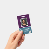 Farbiger Name des Fotos QR Scanning Barcode Ausweis (Handheld)