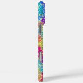 Farbiger Name des Regenbogenmusters Case-Mate iPhone Hülle (Rückseite / Rechts)