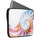 Farbiger Nautilus Laptopschutzhülle (Vorne Rechts)