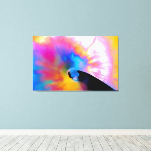 Farbiger Nautilus Leinwanddruck (Insitu (Holzboden))