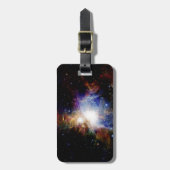 Farbiger Nebel Gepäckanhänger (Vorderseite vertikal)