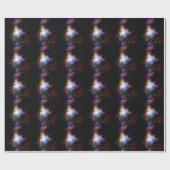 Farbiger Nebel Geschenkpapier (Flach)