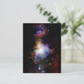 Farbiger Nebel Postkarte (Stehend Vorderseite)