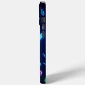 Farbiger Neonhai Case-Mate iPhone Hülle (Rückseite / Links)