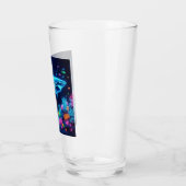 Farbiger Neonhai Glas (Links)