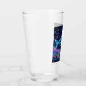 Farbiger Neonhai Glas (Rechts)