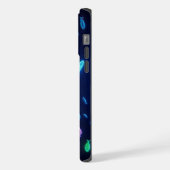 Farbiger Neonhai iPhone Hülle (Linke Seite)