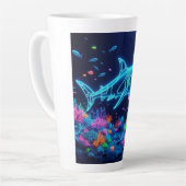 Farbiger Neonhai Milchtasse (Linke Ecke)