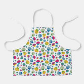 Farbiger Niedlicher Cartoon Mattiert Cupcake Muste Schürze (Vorderseite)