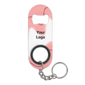 FARBIGER NIEDLICHER HERZNAME SCHLÜSSELANHÄNGER MINI FLASCHENÖFFNER (Rückseite)