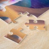 Farbiger Niedlicher Hund Puzzle (Seite)
