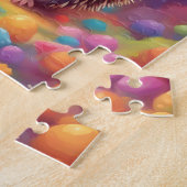 Farbiger Niedlicher Igel Puzzle (Seite)