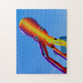 Farbiger Oktopus Kite Jigsaw Puzzle (Vertikal)