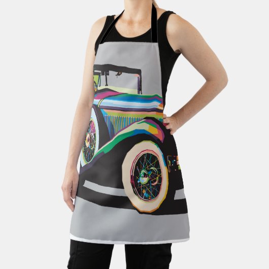 Farbiger Oldtimer Schürze (InSitu)