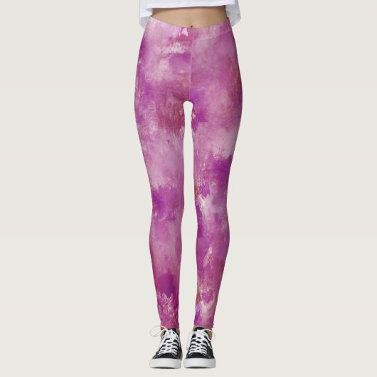 Farbiger Paint-Spritzer #2 Leggings (Vorderseite)