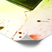 Farbiger Papagei Couple Poster (Ecke)