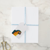 farbiger Papagei Geschenkanhänger (Mit Garn)