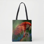 Farbiger Papagei Tasche (Vorderseite)