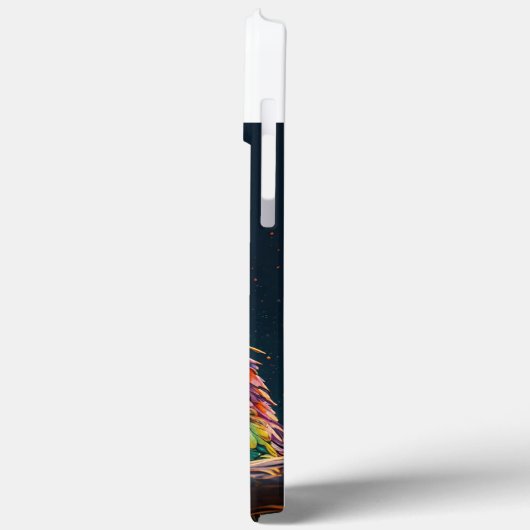 Farbiger Papageienschutz" Case-Mate iPhone Hülle (Rückseite / Links)