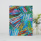 Farbiger Papierklappdruck (Stehend Vorderseite)