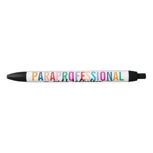 Farbiger Paraprofessional-Stift mit individuellem Kugelschreiber