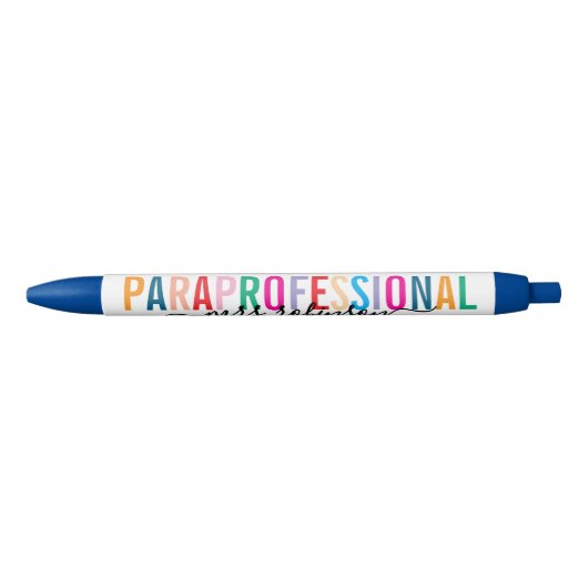 Farbiger Paraprofessional-Stift mit individuellem  Kugelschreiber (Vorderseite)