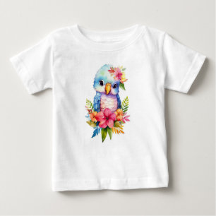 Farbiger Parrot Baby T - Shirt