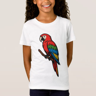 Farbiger Parrot-Bird-Grafischer T - Shirt