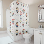 Farbiger Party Pirate Animals Duschvorhang (Beispiel)