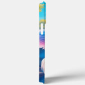 Farbiger Pegasus Case-Mate iPhone Hülle (Rückseite / Rechts)