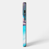 Farbiger Pegasus iPhone Hülle (Linke Seite)