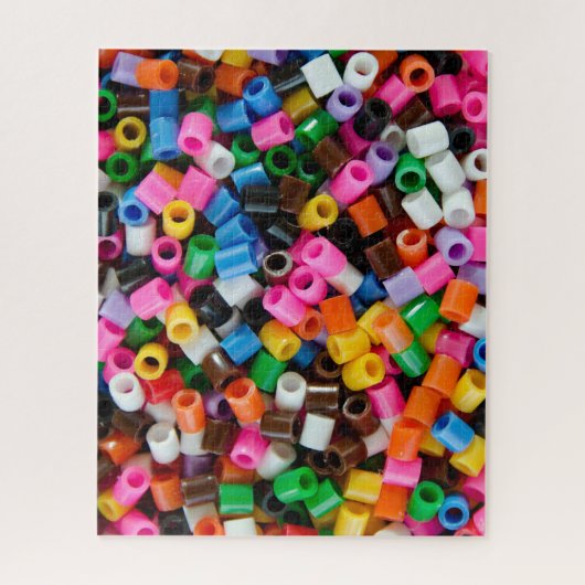 farbiger Perlenhintergrund Puzzle (Vertikal)