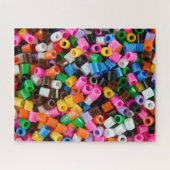 farbiger Perlenhintergrund Puzzle (Horizontal)