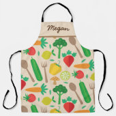 Farbiger pflanzlicher Individuelle Name Schürze (Vorderseite)