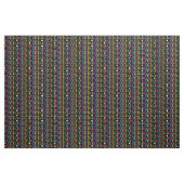Farbiger Pickleball mit Herz schwarz Stoff (Fat Quarter (45,7 x 55,9 cm))