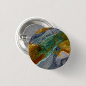 Farbiger Piute-Jasper Button (Vorne & Hinten)