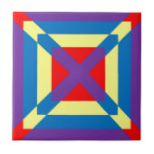 Farbiger Platz Fliese (Vorderseite)