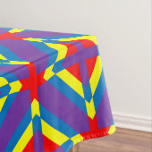 Farbiger Platz Tischdecke (Beispiel)