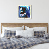 Farbiger Pop Art African Man Leinwanddruck (Insitu (Schlafzimmer))