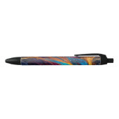 Farbiger Psychedelic Pen Kugelschreiber (Oberseite)