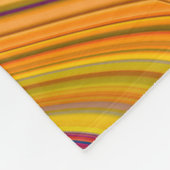 Farbiger psychedelischer Hintergrund aus Interweav Fleecedecke (Ecke)