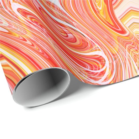 Farbiger psychedelischer Hintergrund aus Interweav Geschenkpapier (Rolleneckpunkt)