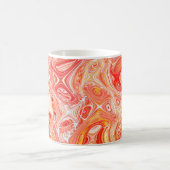 Farbiger psychedelischer Hintergrund aus Interweav Kaffeetasse (Mittel)