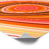 Farbiger psychedelischer Hintergrund aus Interweav Poster (Ecke)
