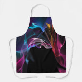 Farbiger Rauch auf schwarz Schürze (Vorderseite)